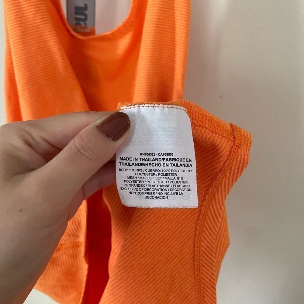 Nike Neon Orange Racerback Tank Top Women Medium
Condition 7/10 no flaws - Picture 5 of 8